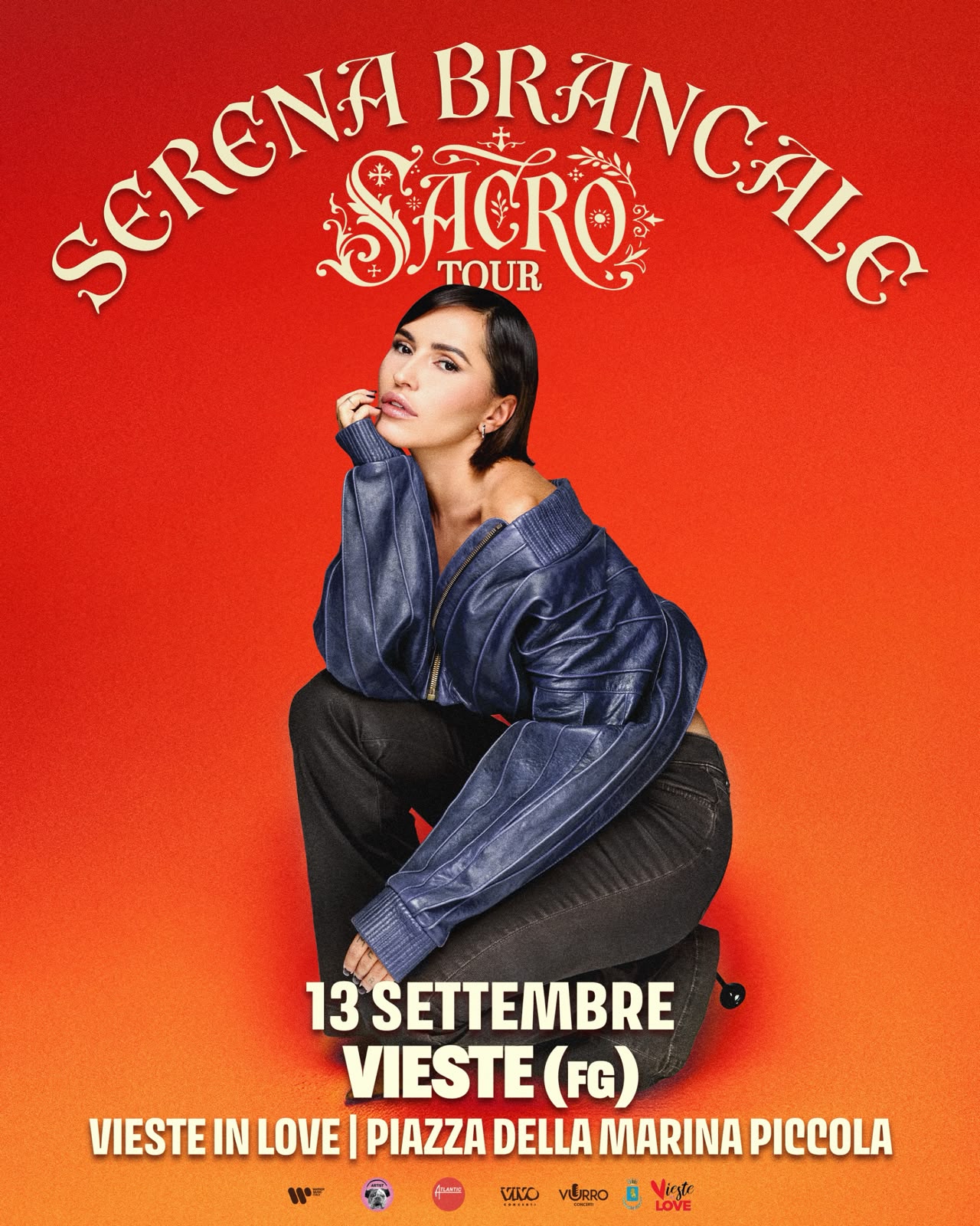 Serena Brancale in concerto, 13 settembre a Vieste